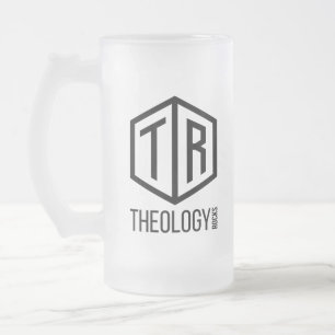 De Cerveja Vidro Jateado A teologia balança a caneca
