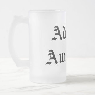 De Cerveja Vidro Jateado Almirante Impressionante Caneca