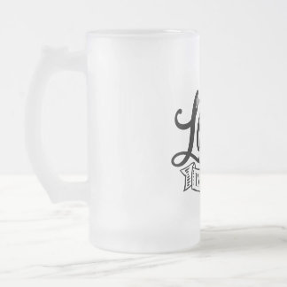 De Cerveja Vidro Jateado Amor Em Uma Caneca
