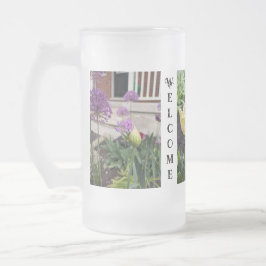De Cerveja Vidro Jateado Bem-vindo Caneca Geada 2024 por RoseWrites
