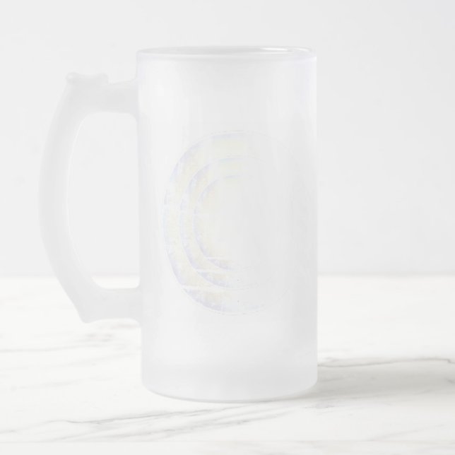 De Cerveja Vidro Jateado Caneca (Esquerda)
