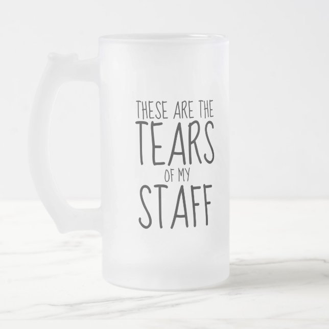 De Cerveja Vidro Jateado Caneca (Esquerda)