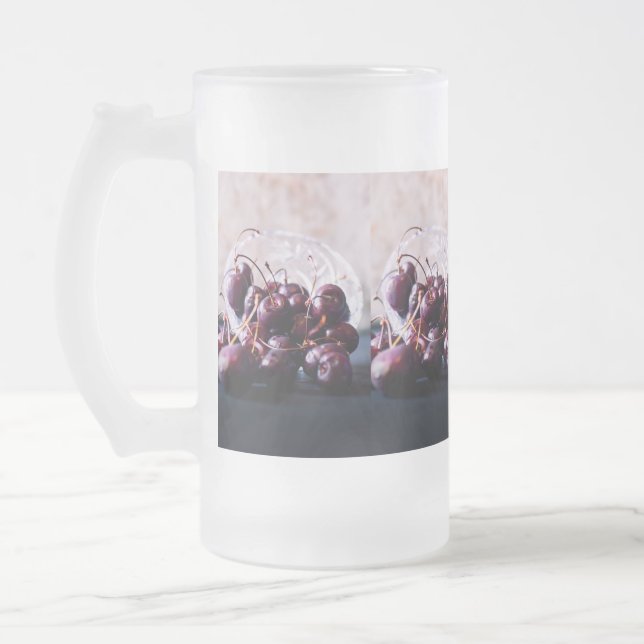De Cerveja Vidro Jateado Caneca (Esquerda)