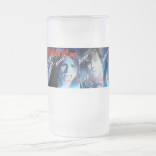 De Cerveja Vidro Jateado Caneca alterada do aniversário do princípio do