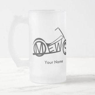 De Cerveja Vidro Jateado Caneca Congelada