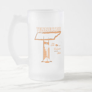 De Cerveja Vidro Jateado Caneca congelada Tennessee