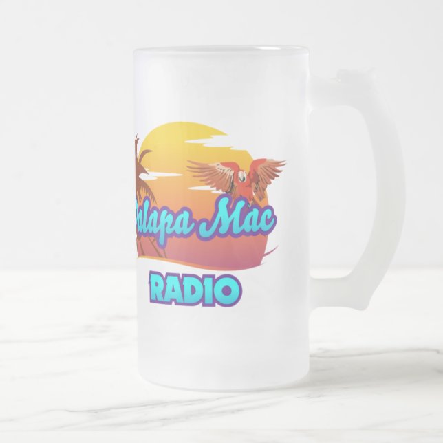 De Cerveja Vidro Jateado Caneca da bebida alta (Direita)