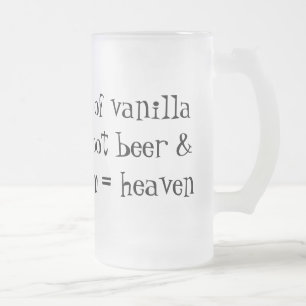 De Cerveja Vidro Jateado Caneca da fórmula do flutuador do refrigerante