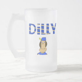De Cerveja Vidro Jateado Caneca Dilly Frosted