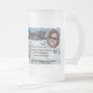 De Cerveja Vidro Jateado Caneca do BPA do trigo mourisco