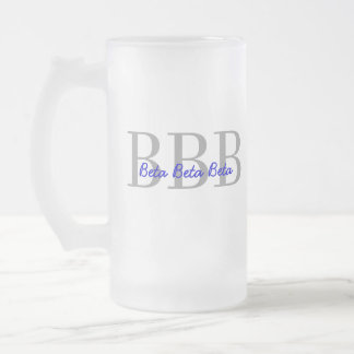 De Cerveja Vidro Jateado Caneca do costume da fraternidade