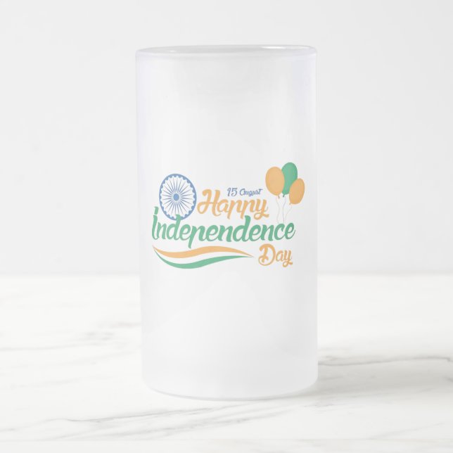 De Cerveja Vidro Jateado Caneca do Dia da Independência (Centro)