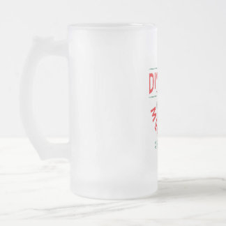 De Cerveja Vidro Jateado Caneca do fosco
