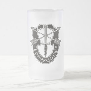 De Cerveja Vidro Jateado Caneca do fosco das forças especiais