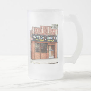 De Cerveja Vidro Jateado Caneca do fosco do número errado