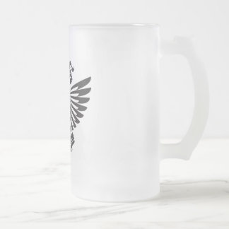 De Cerveja Vidro Jateado Caneca do fosco do pardal