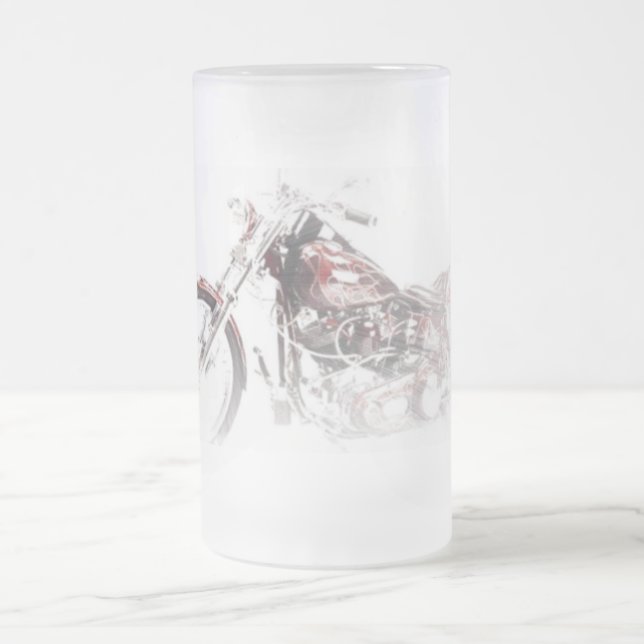 De Cerveja Vidro Jateado Caneca do interruptor inversor (Centro)