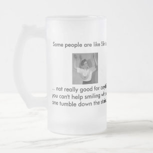 De Cerveja Vidro Jateado Caneca furtiva