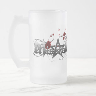 De Cerveja Vidro Jateado CANECA GELADO esotérico!!!