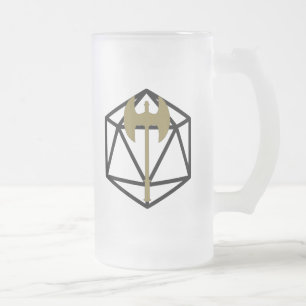 De Cerveja Vidro Jateado Caneca inspirada bárbara do fosco do D&D