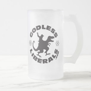 De Cerveja Vidro Jateado Caneca oficial do fosco do logotipo dos liberais