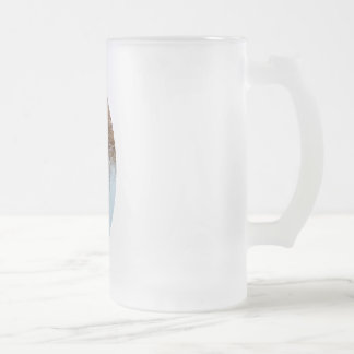 De Cerveja Vidro Jateado Caneca para pelicanos
