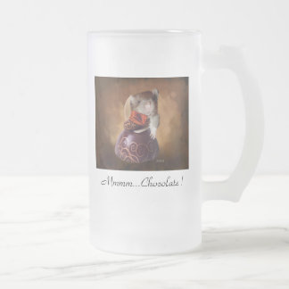 De Cerveja Vidro Jateado … Chocolate Mmmm! Caneca