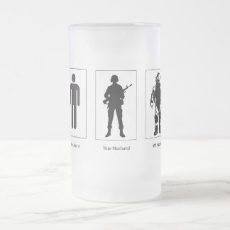 De Cerveja Vidro Jateado Do Eod da caneca marido lá seu marido minha