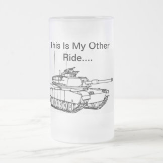 De Cerveja Vidro Jateado Esta é minha outra caneca do passeio M1A1