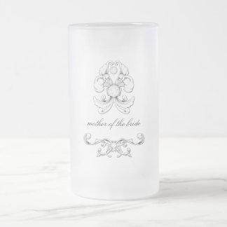 De Cerveja Vidro Jateado mãe 311-Diamond Luxe da caneca da noiva