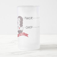 Microplaqueta do furo ou caneca errada do Thor