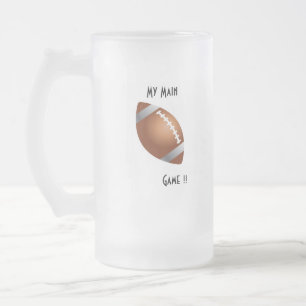De Cerveja Vidro Jateado Minha caneca do jogo!!