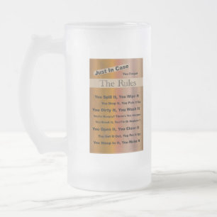 De Cerveja Vidro Jateado O agregado familiar ordena a caneca do fosco