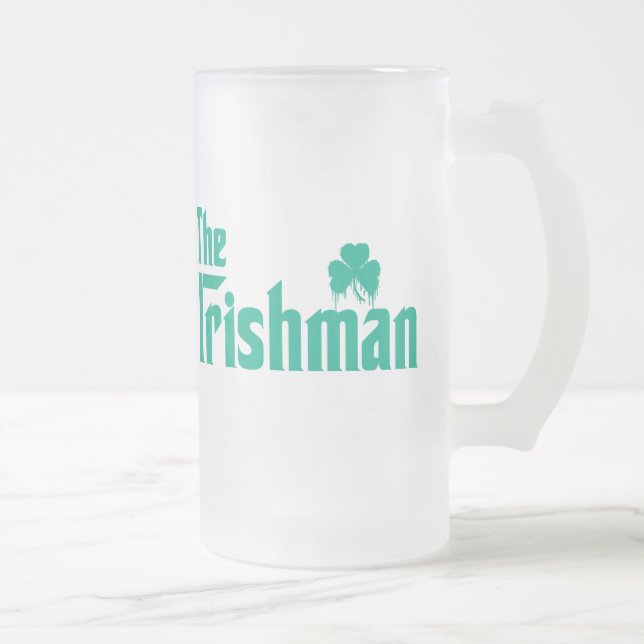 De Cerveja Vidro Jateado O Caneca Fosca The Irishman (Direita)