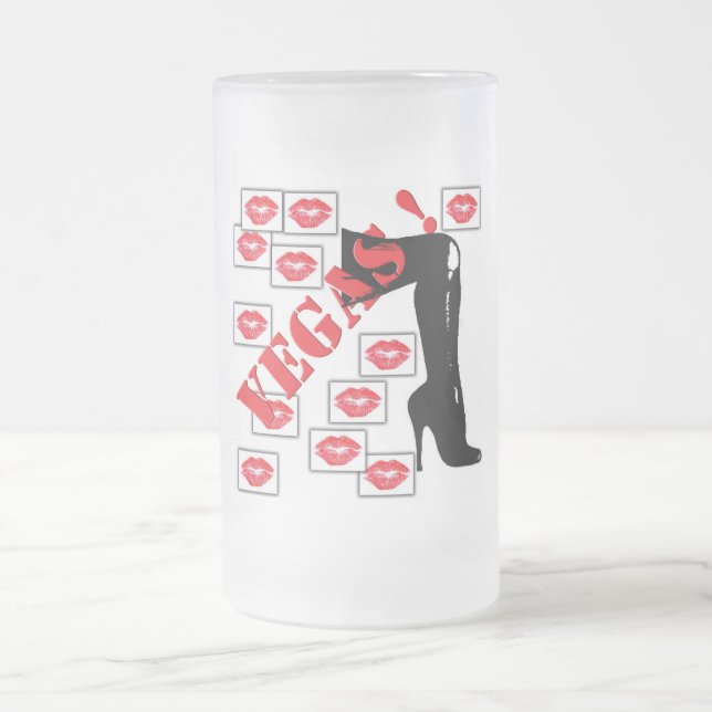 De Cerveja Vidro Jateado Projete a caneca do fosco (Centro)