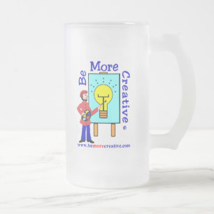 De Cerveja Vidro Jateado Seja uma caneca mais criativa