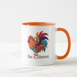 De Colores Galo Gallo caneca da campainha de 11