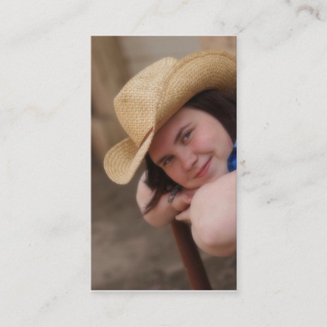 De Contato Cartão com fotos da graduação (Frente)
