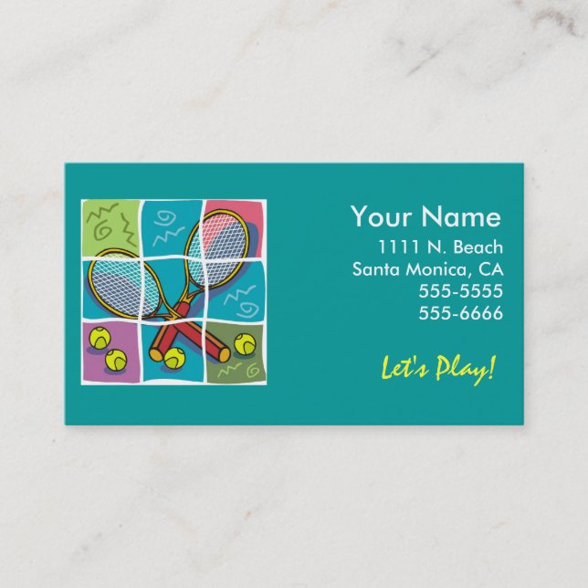 De Contato Cartão do "negócio" do tênis (Frente)
