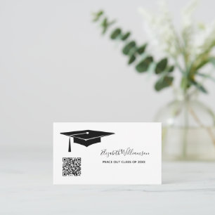 De Contato Graduação Nome Cartão QR Código Inserir Cartão