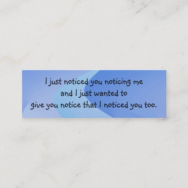 De Contato Pegare a linha cartão da introdução (Frente)