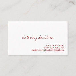 De Contato Simplesmente você cartão telefónico