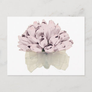 De Convite Rosas Rosa / O Casamento ~ Cartão Postal / Convit