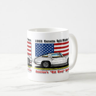 De Corveta do cupé caneca 1963 de café