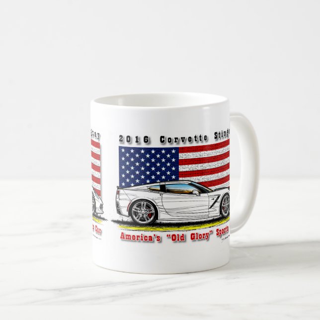 De Corveta do cupé caneca 2016 de café (Frente Esquerda)