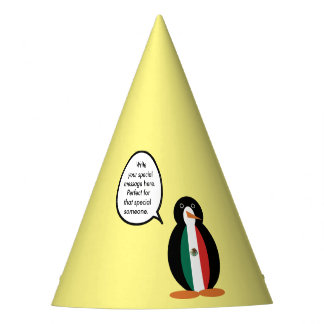 De Festa Bandeira Mexicana Falando do Chapéu do Partido Pen