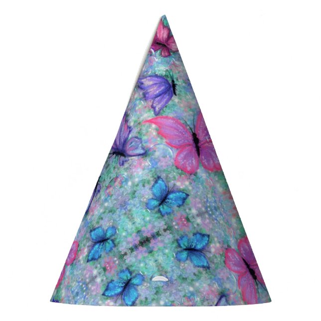 De Festa Chapéu Colorido do Partido da Borboleta (Esquerda)