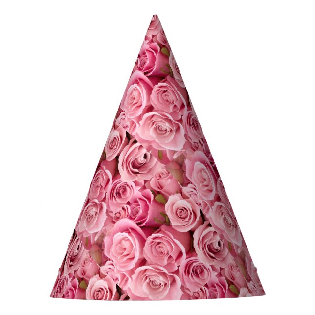De Festa Chapéu cor-de-rosa do partido dos rosas (Frente)