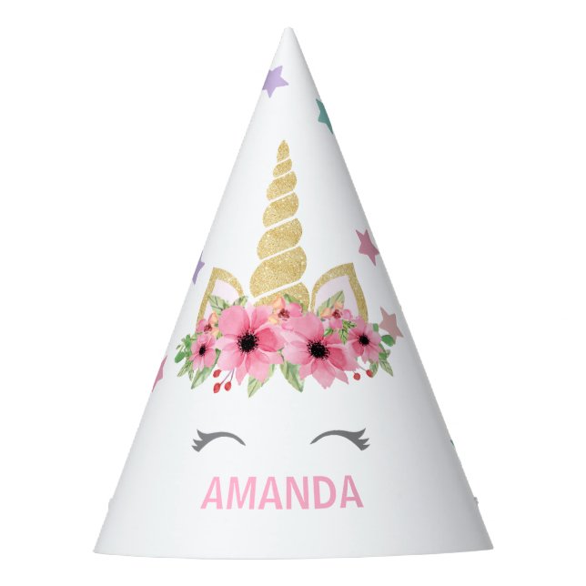 De Festa Chapéu do partido do unicórnio (Frente)