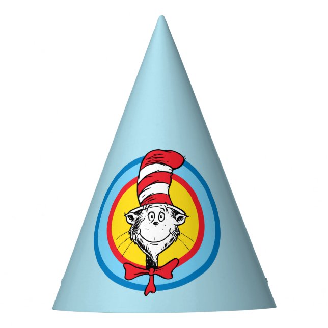 De Festa Dr. Seuss | Gato no Chapéu Gráfico da Cabeça (Frente)